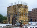 Finished installing the shear wall panels at Stair -4 (3rd Floor) Facing North-East (800x600).jpg